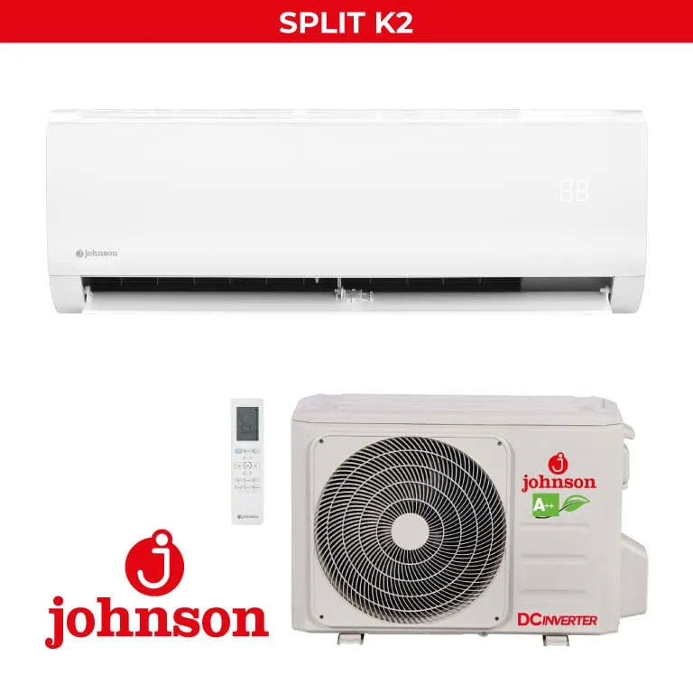 AIRE ACONDICIONADO CJTO SPLIT 3000FG JOHNSON K2 R32 WIFI OPCIONAL A++ (INCLUYE INSTALACIÓN BÁSICA)