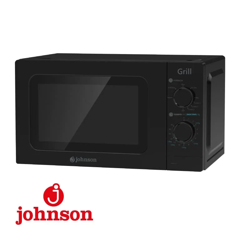 MICROONDAS JOHNSON NEGRO 20L GRILL JOMI20GN