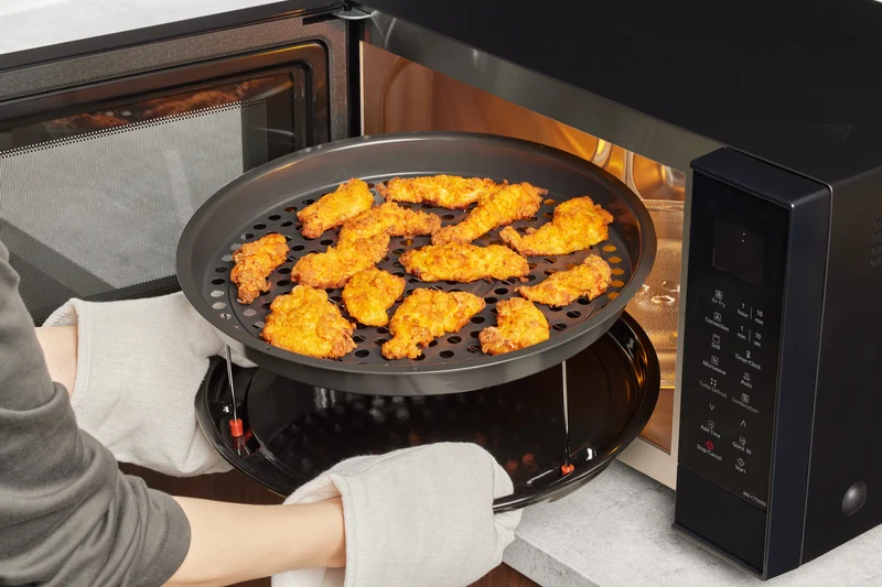 Panasonic 27L 1000W 4-in-1 Air Fryer Convection Microwave Oven