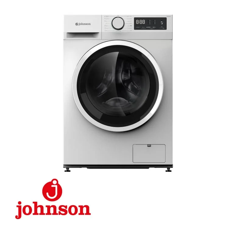 LAVADORA JOHNSON CF EBRO90 9KG 1400RPM CLASE A INVERTER DISPLAY BLANCA