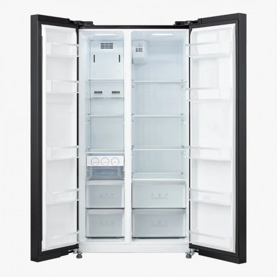 FRIGORIFICO AMERICANO EAS ELECTRIC NO FROST CRISTAL NEGRO EMSS178GN2