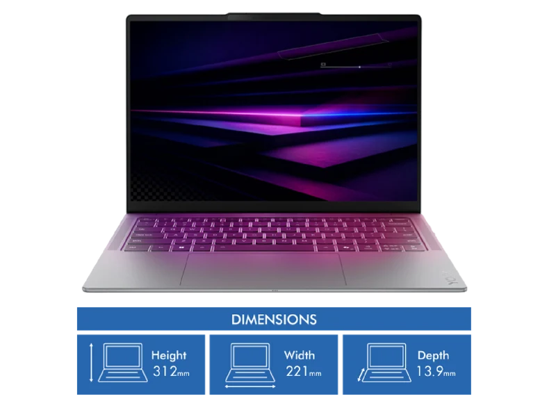 Lenovo Yoga Slim 7 14" Copilot+ Core Ultra 5 16GB 512GB Laptop