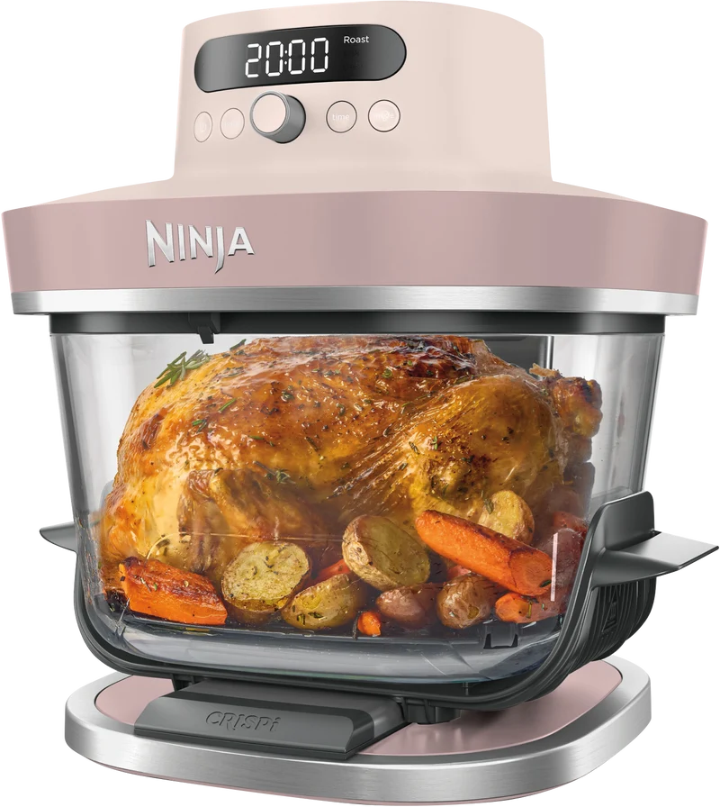 Ninja Crispi Pro 6-in-1 Countertop Glass Air Fryer Pink
