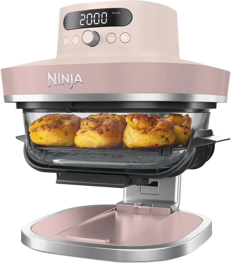 Ninja Crispi Pro 6-in-1 Countertop Glass Air Fryer Pink