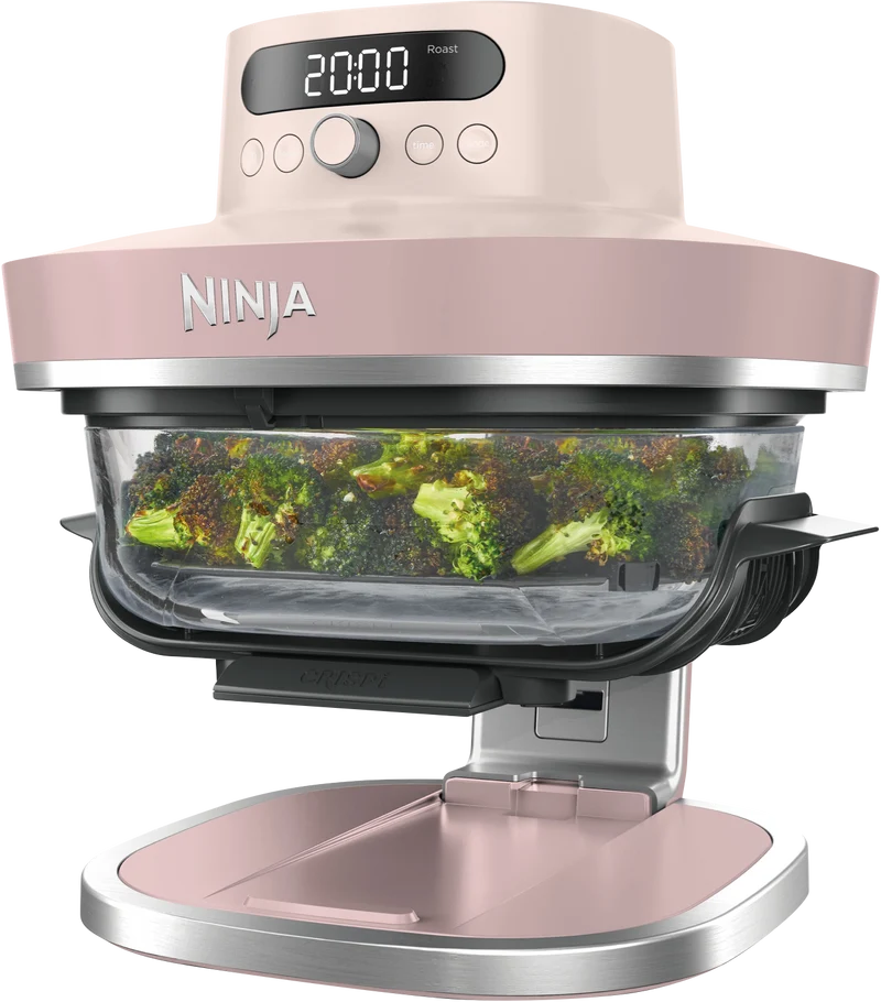 Ninja Crispi Pro 6-in-1 Countertop Glass Air Fryer Pink