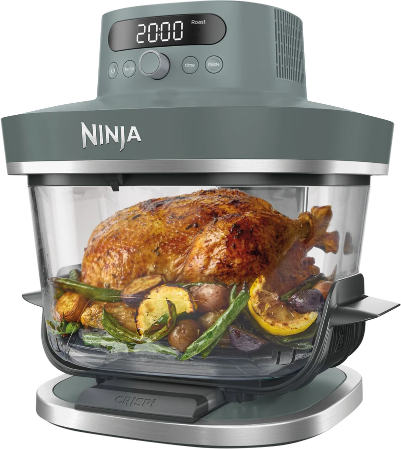 Ninja Crispi Pro 6-in-1 Countertop Glass Air Fryer Sage Green