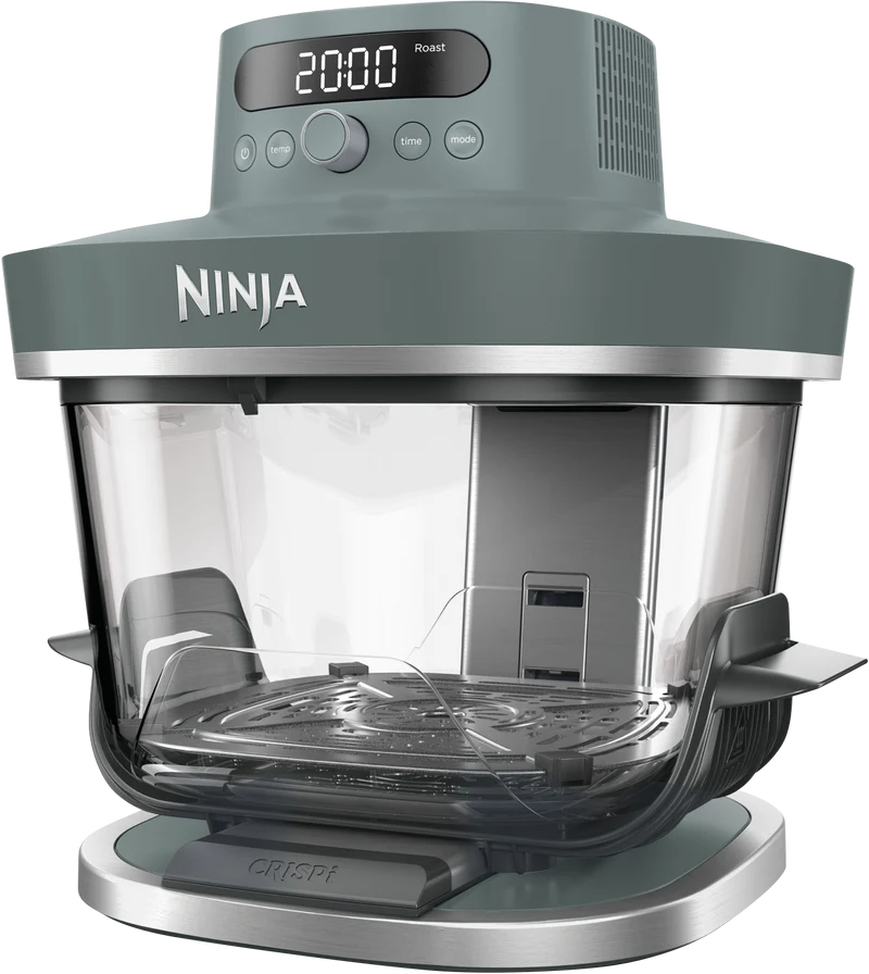 Ninja Crispi Pro 6-in-1 Countertop Glass Air Fryer Sage Green