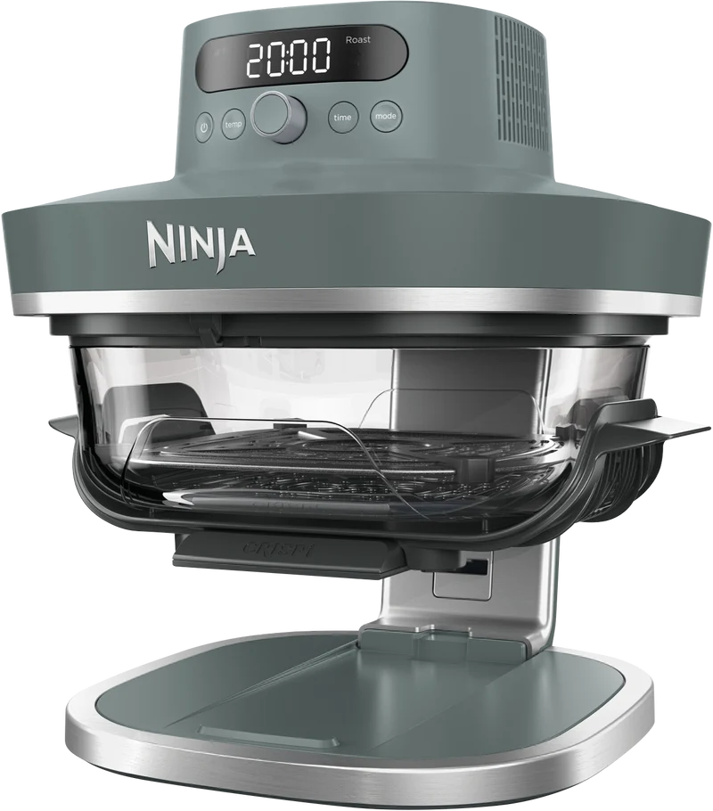 Ninja Crispi Pro 6-in-1 Countertop Glass Air Fryer Sage Green
