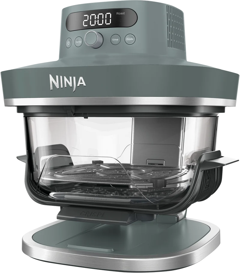 Ninja Crispi Pro 6-in-1 Countertop Glass Air Fryer Sage Green