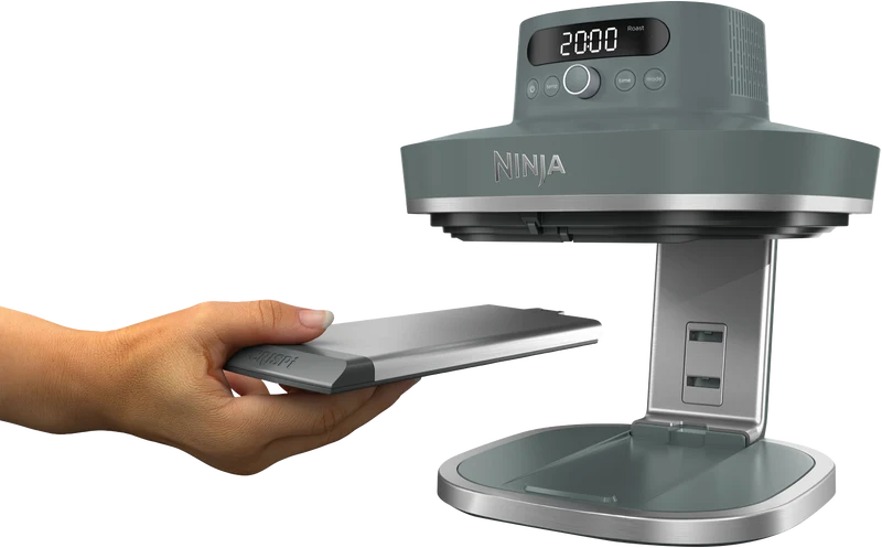 Ninja Crispi Pro 6-in-1 Countertop Glass Air Fryer Sage Green