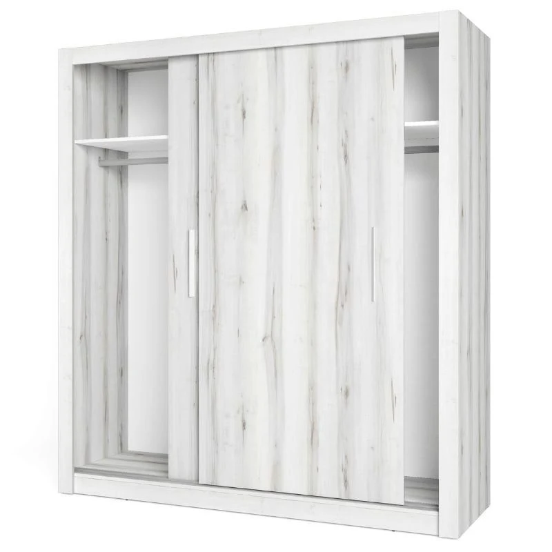 ARMARIO 2 PUERTAS CORREDERAS "SAVA" - ALBO || [MONTAJE INCLUIDO]