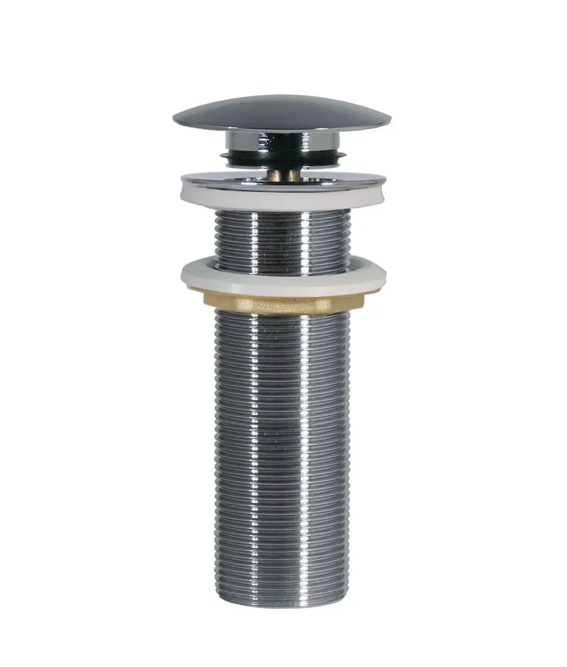 TRES 13454030 válvula de desagüe para lavabo con cuerpo de 13 cm fabricado de latón con acabado cromado TRES