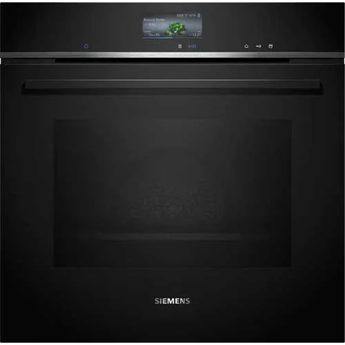Horno Multifunción 60cm 71L Siemens HS736G3B1 Vapor Negro A+