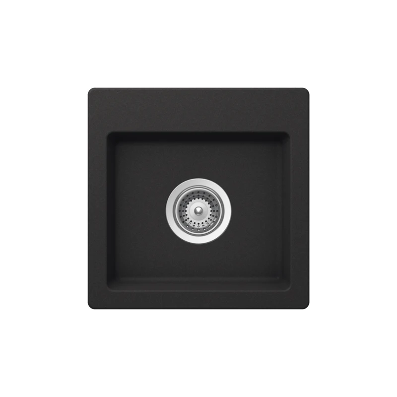 Lavaplatos Virtus N-100XS - Negro - Blanco Schock