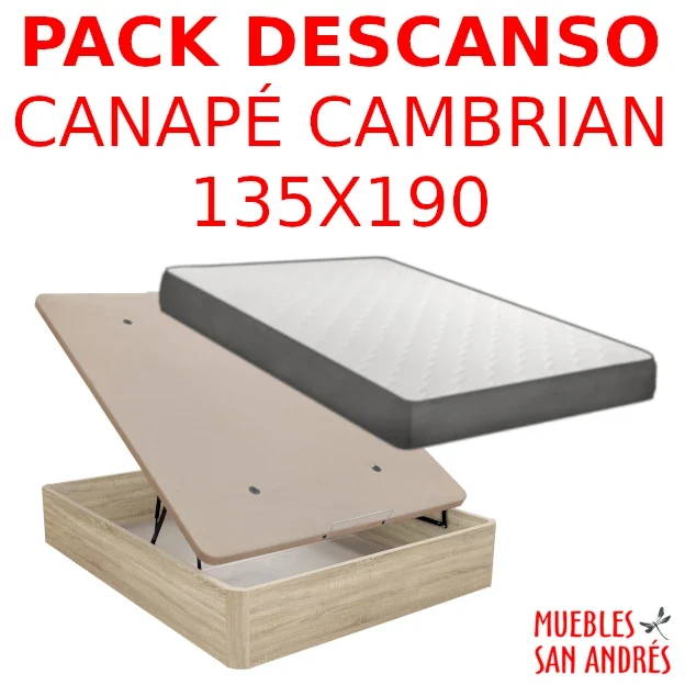 PACK DESCANSO CANAPÉ 135x190 | CAMBRIAN