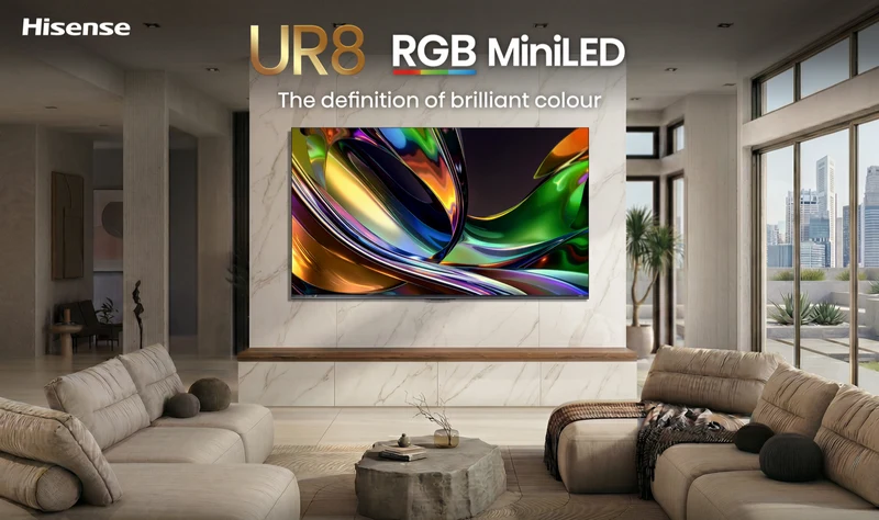 Hisense 100'' UR8SAU 4K RGB MiniLED 180Hz Smart AI TV 2026