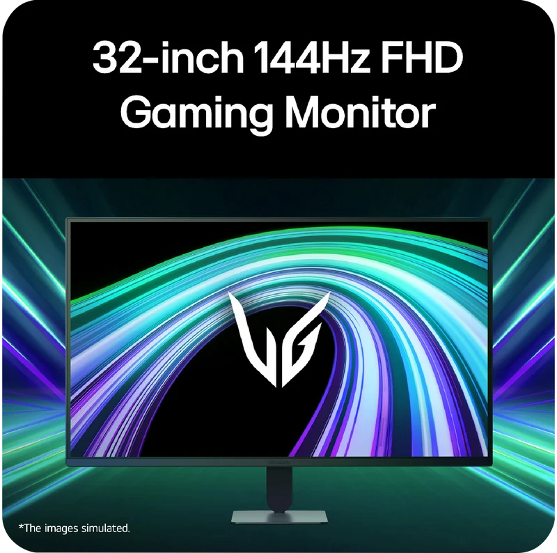 LG 32" UltraGear FHD 144Hz Gaming Monitor