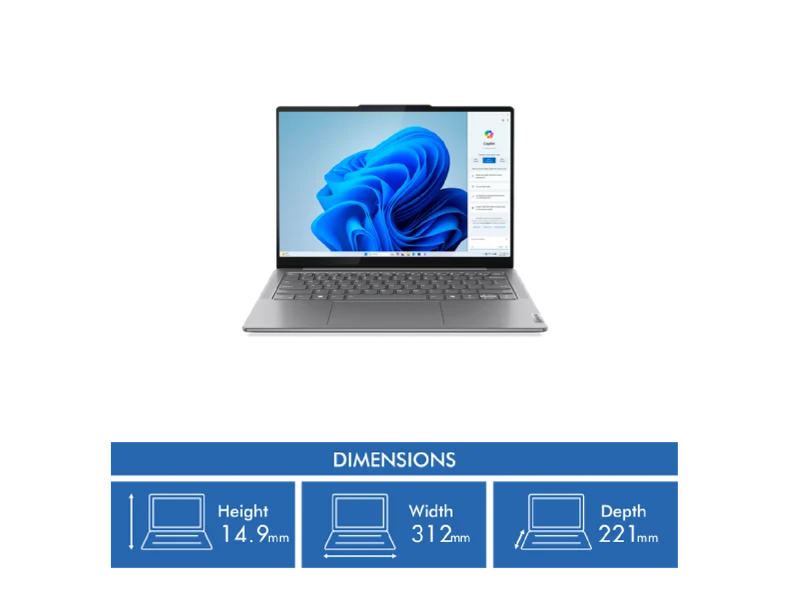 Lenovo Yoga Slim 7 14" OLED Core Ultra 5 16GB 512GB Laptop