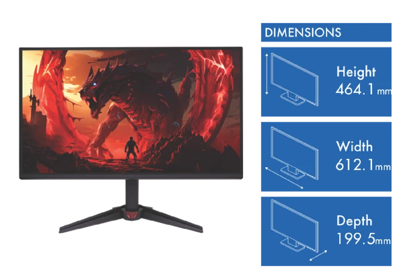 Acer Nitro 27" FHD 120Hz VG270 Gaming Monitor