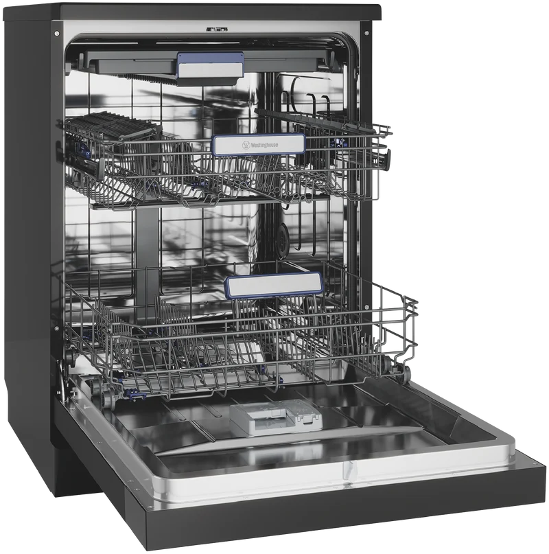 Westinghouse 60cm Dark Stainless Steel 15 Place Freestanding Dishwasher