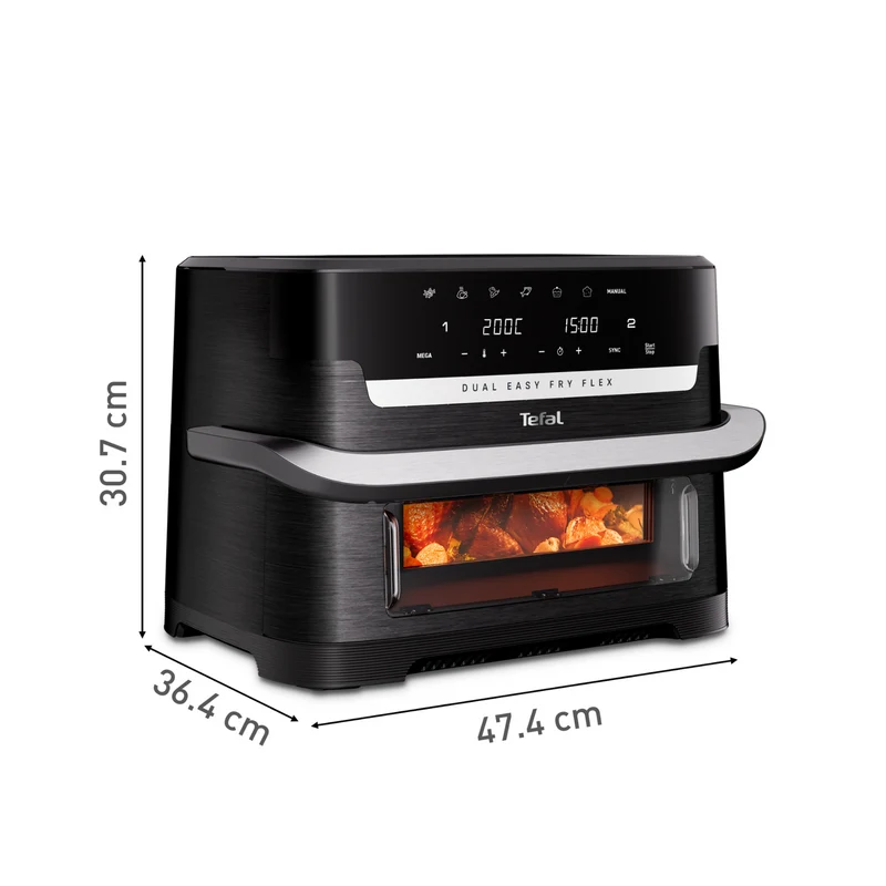 Tefal 9 Litre Flex Dual Easy Fry XXXL Air Fryer