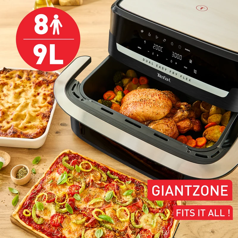 Tefal 9 Litre Flex Dual Easy Fry XXXL Air Fryer