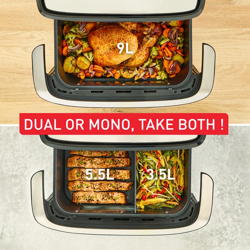 Tefal 9 Litre Flex Dual Easy Fry XXXL Air Fryer