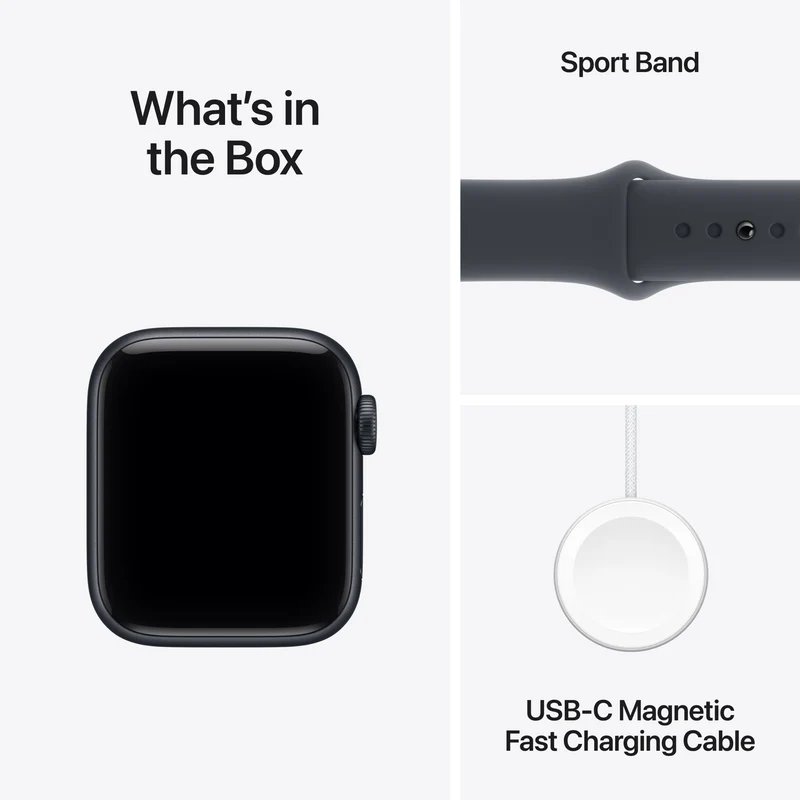 Apple Watch SE 3GPS 40mmMidnight Aluminium Case - Midnight Sport Band M/L