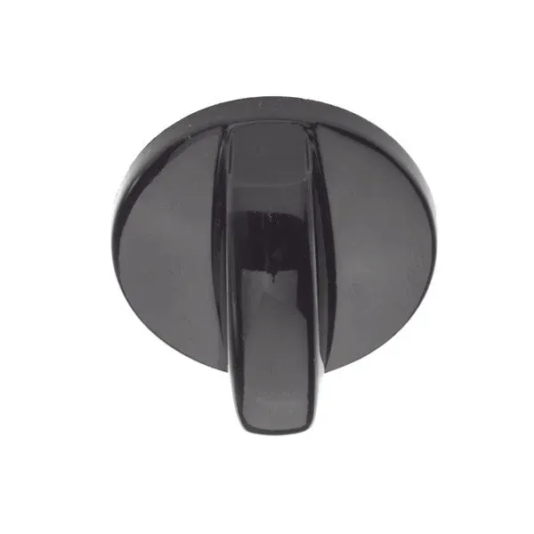 Mando encimera gas Teka eje 5,5 mm negro código 83030424