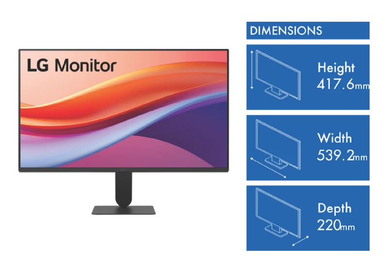 LG 24" FHD IPS 120Hz 1ms MBR HDR10 Monitor
