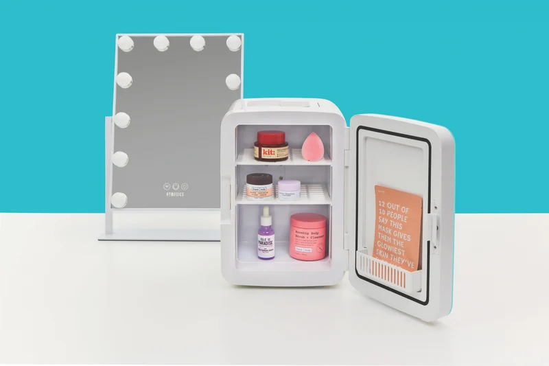 Homedics 10 Litre Radiance Beauty Fridge Teal Green