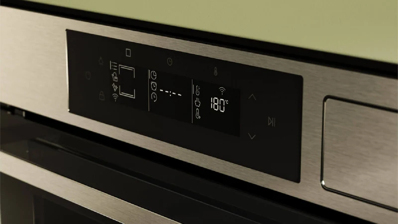 Haier 600 Series 60cm Pyrolytic Oven, 16 Functions, Air Fry, Steam Assist Plus, Stainless Steel