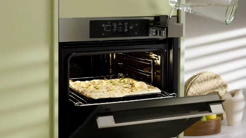 Haier 600 Series 60cm Pyrolytic Oven, 16 Functions, Air Fry, Steam Assist Plus, Stainless Steel