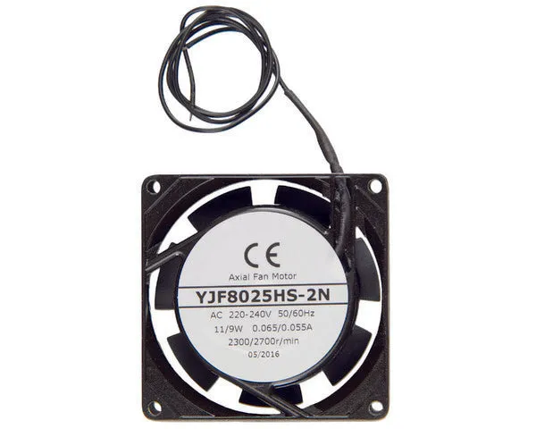 Motor ventilador 80x80x25,5 mm 13w