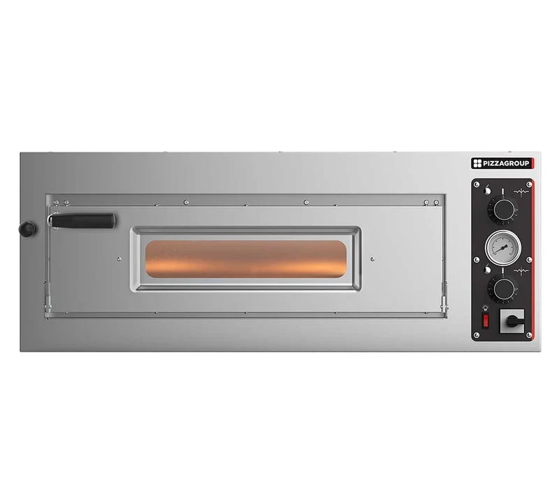 PIZZAGROUP - HORNO PIZZA ENTRY MAX 6 ELÉCTRICO - 1 CÁMARA - 6 PIZZAS Ø 33CM