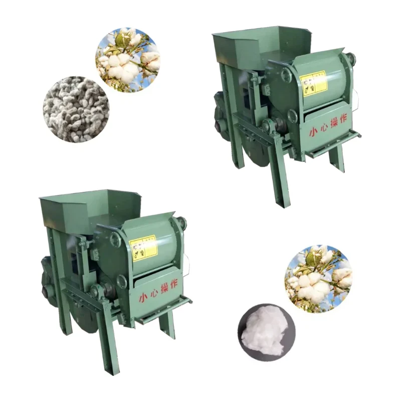 Professional Factory Ginning Pressing Machinery Cotton Deseeding Machine