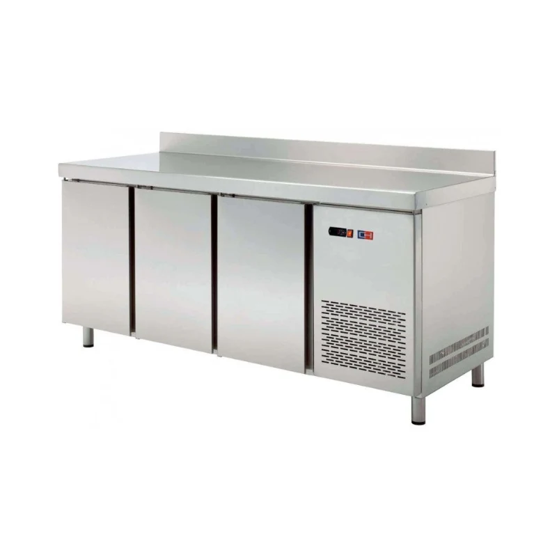 CLIMAHOSTELERIA - MESA SNACK MANTENIMIENTO CONGELADOS 3 PUERTAS FONDO 600 MCCH-200