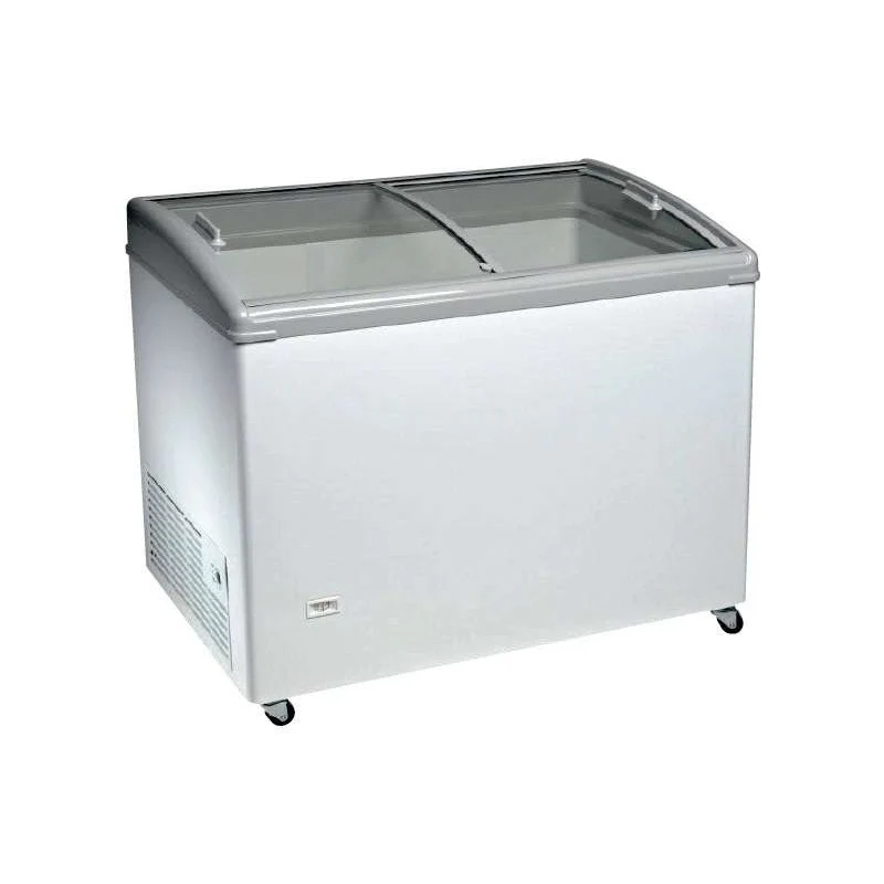 CLIMAHOSTELERIA - CONGELADOR HORIZONTAL PUERTA VIDRIO CURVO CORREDERA - AVEIRO TCHC400N