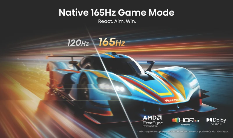 Hisense 75" U85AU 4K ULED MiniLED Hi-QLED 165Hz Smart AI TV 2026