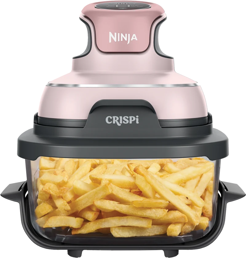 Ninja Crispi 4 In 1 Portable Glass Air Fryer Pink