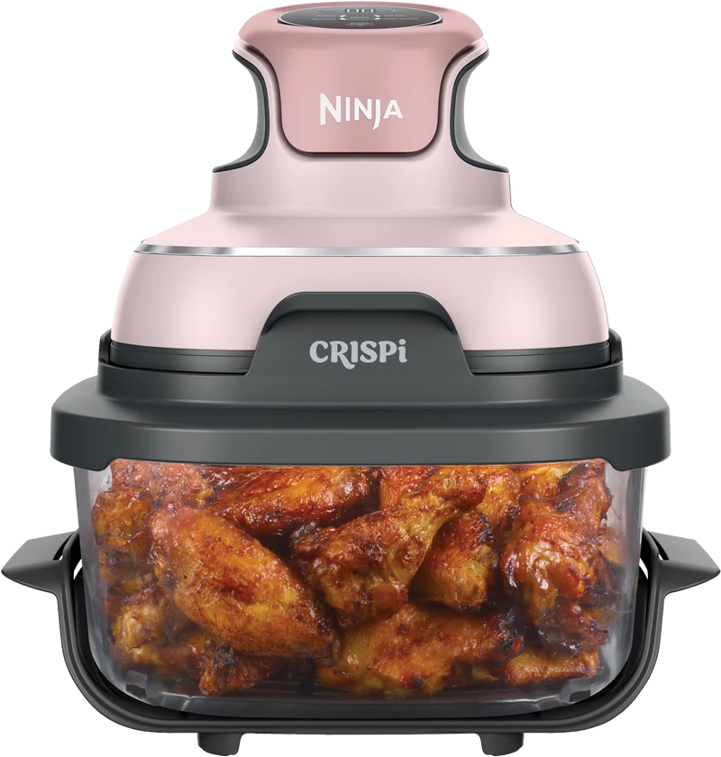 Ninja Crispi 4 In 1 Portable Glass Air Fryer Pink