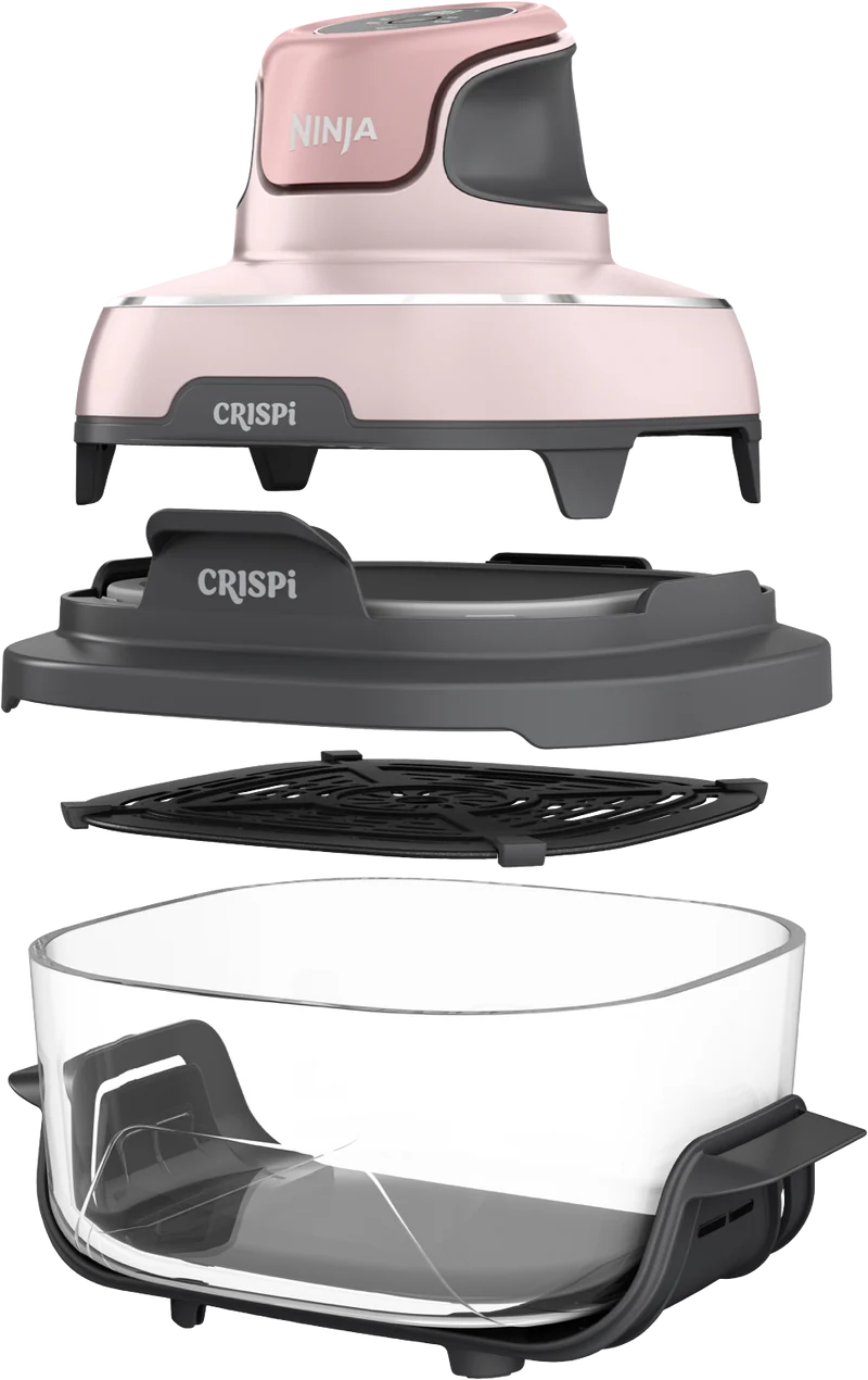 Ninja Crispi 4 In 1 Portable Glass Air Fryer Pink