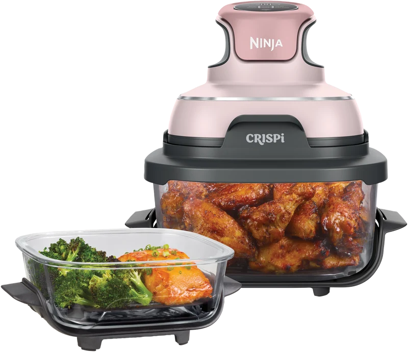 Ninja Crispi 4 In 1 Portable Glass Air Fryer Pink