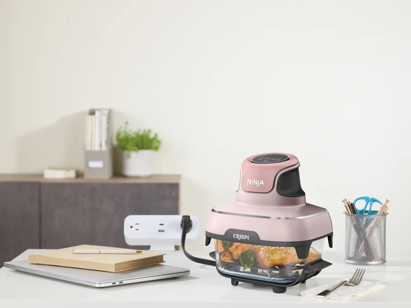 Ninja Crispi 4 In 1 Portable Glass Air Fryer Pink