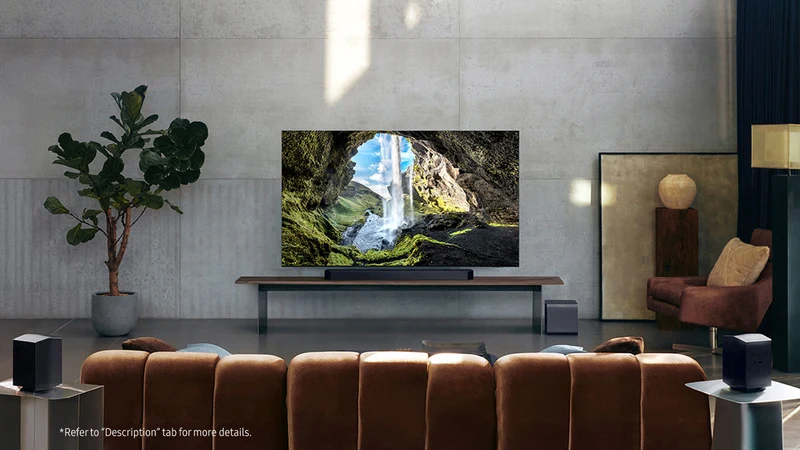 Samsung Q-Series 11.1.4 ch Soundbar with Subwoofer and Rear Speaker 2026