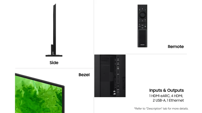 Samsung 55" QN80H NEO QLED 4K Mini LED Smart AI TV 2026