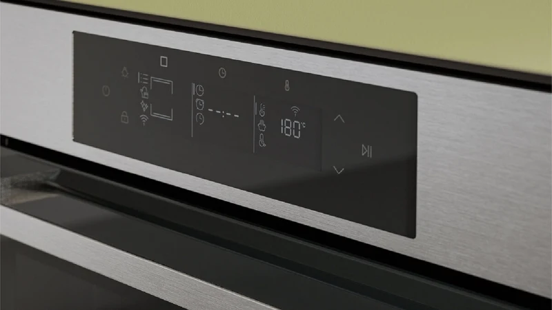 Haier 500 Series 60cm Electric Self Cleaning Oven, 14 Function, Air Fry, Steam Assist, Stainless Steel