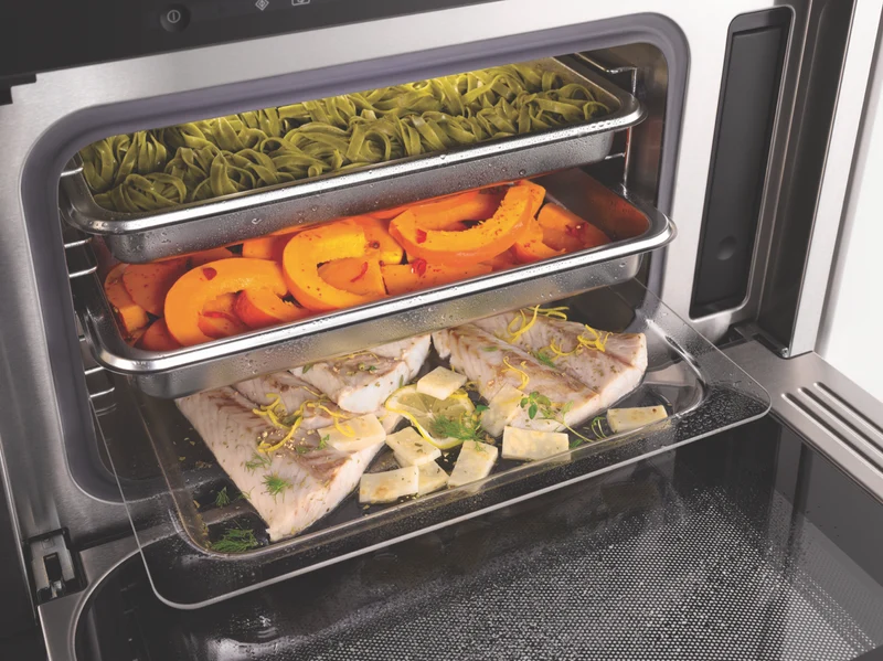 Miele 45cm Steam and Microwave Combination Oven with Wi-Fi Connectivity and M Touch Display CleanSteel