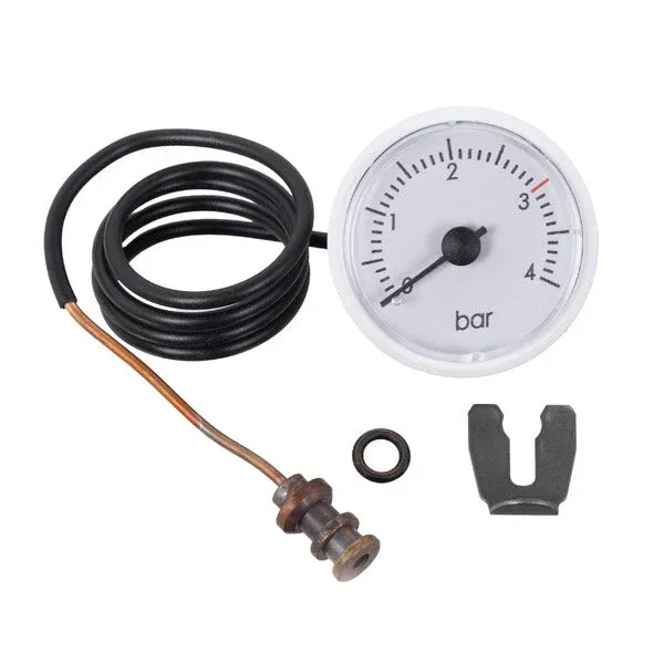 Manómetro para caldera Ariston 65104234 compatible modelos Clas Premium Evo