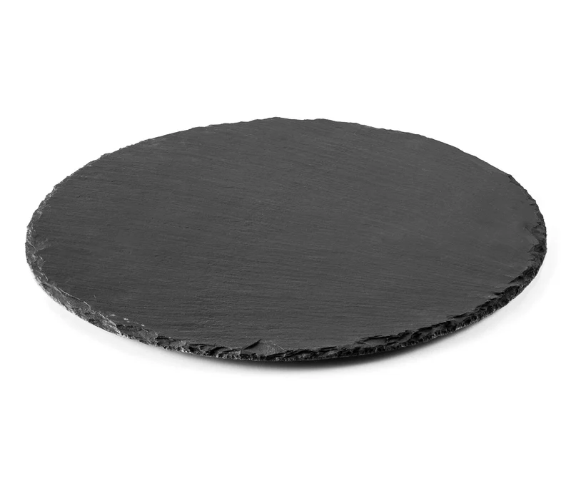 LACOR Bandeja redonda de pizarra natural 61070